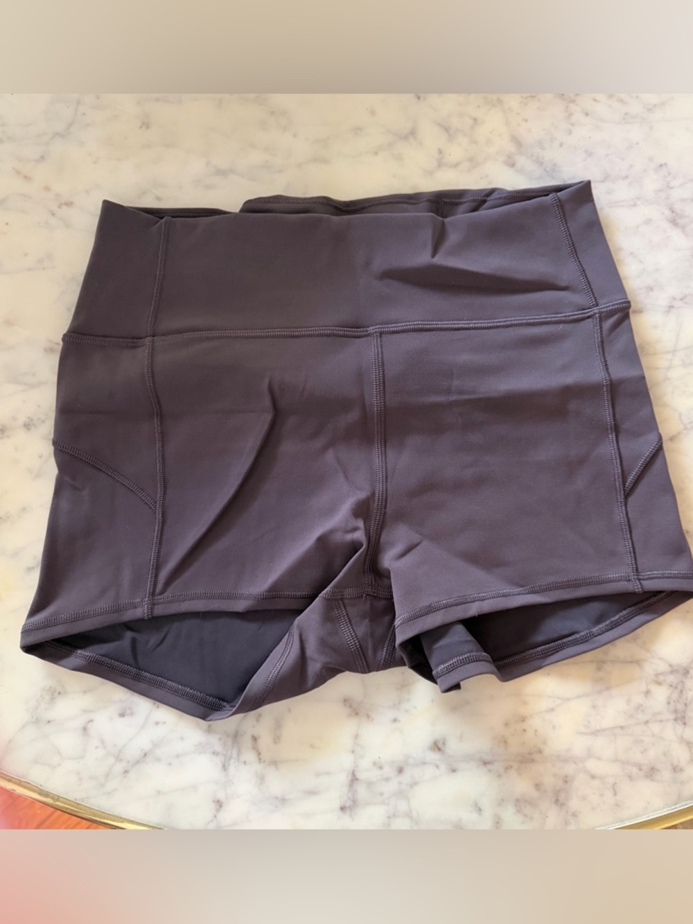 Lululemon High-Waist Women's Performance Shorts — Charcoal